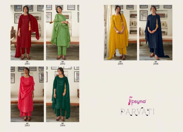 Psyna Parvati 2 Exclusive Wear Rayon Designer Readymade Collection